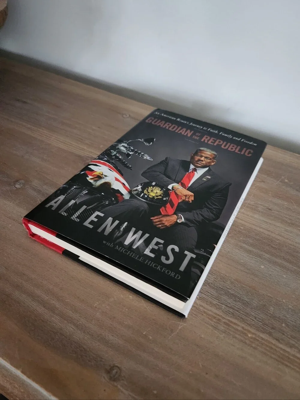 Signed Allen West Guardian of the Republic Hardcover First Edition Book